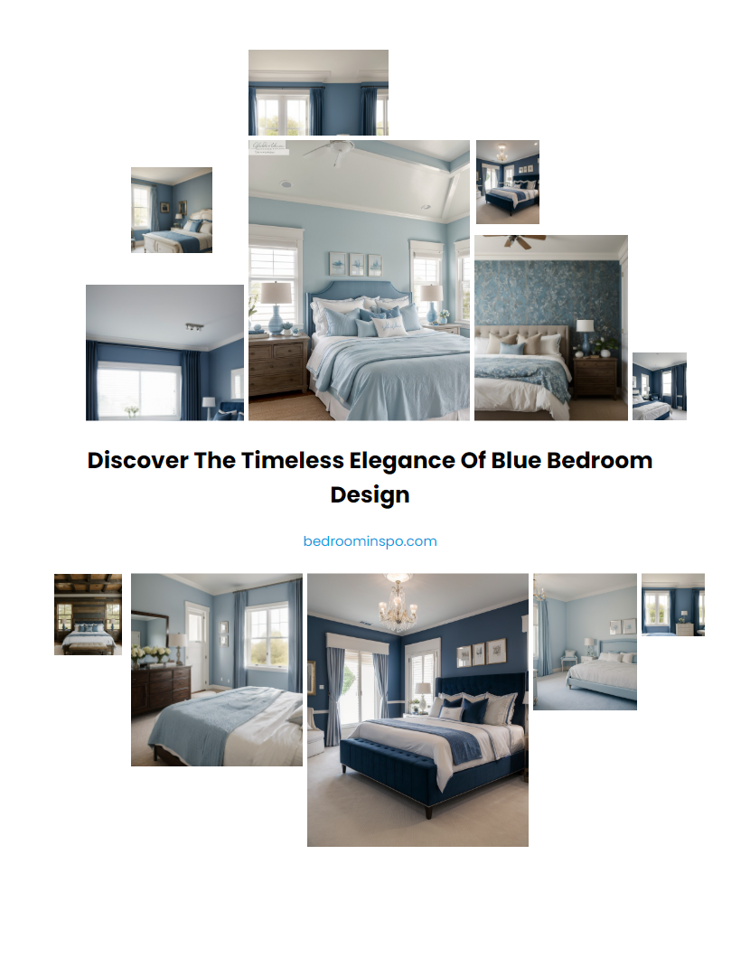 Discover the Timeless Elegance of Blue Bedroom Design