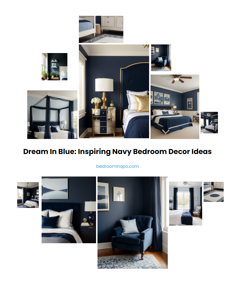 Dream in Blue: Inspiring Navy Bedroom Decor Ideas