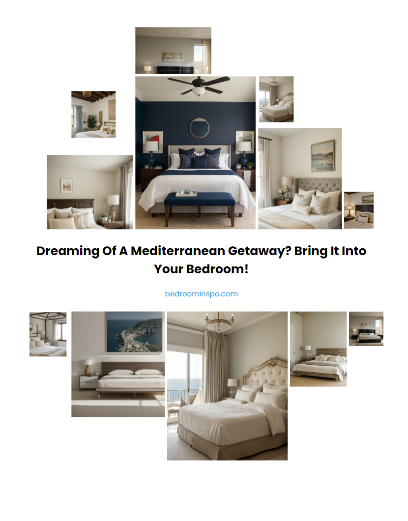 Dreaming of a Mediterranean Getaway? Bring It into Your Bedroom!