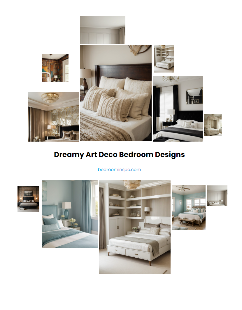 Dreamy Art Deco Bedroom Designs