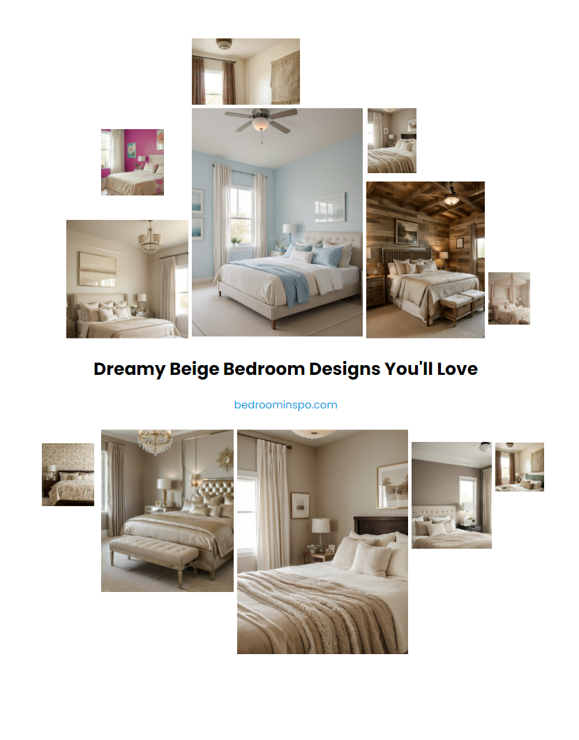 Dreamy Beige Bedroom Designs You'll Love