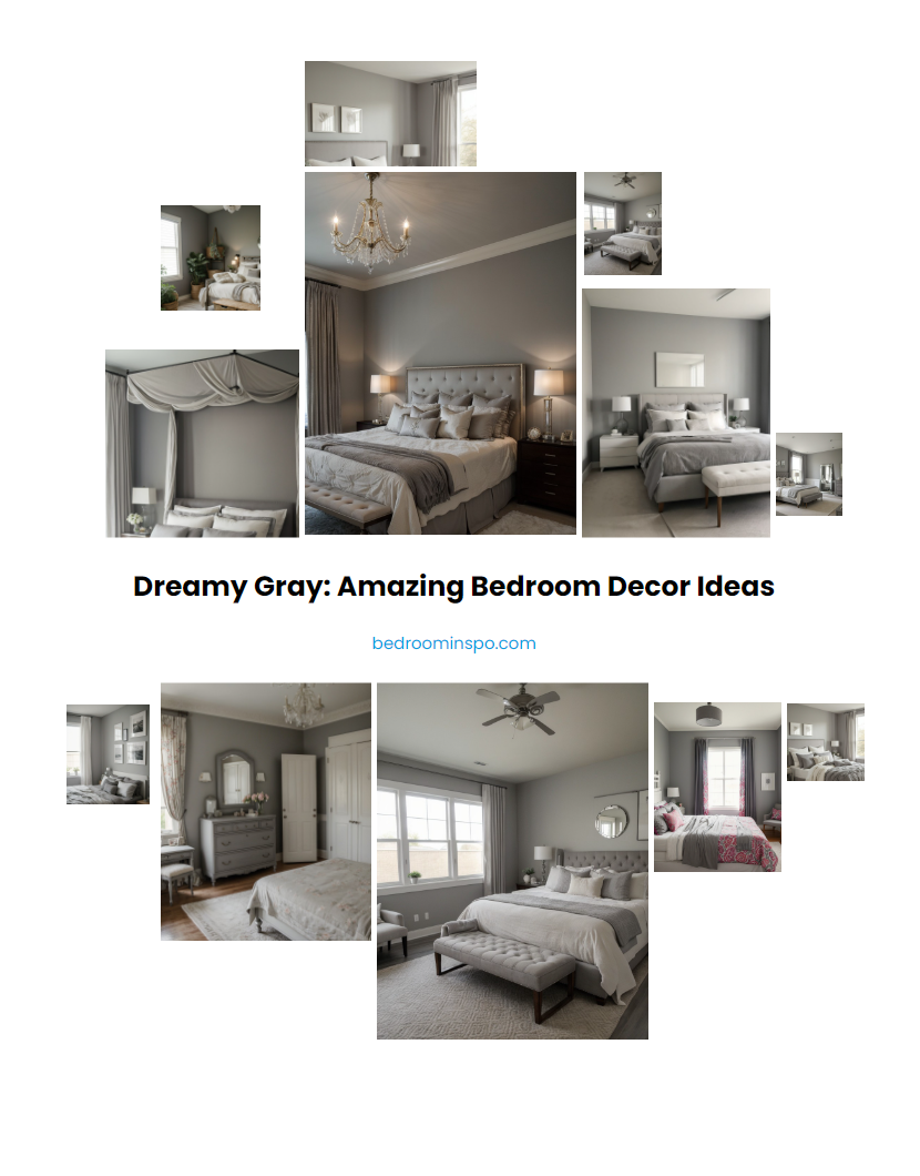 Dreamy Gray: Amazing Bedroom Decor Ideas