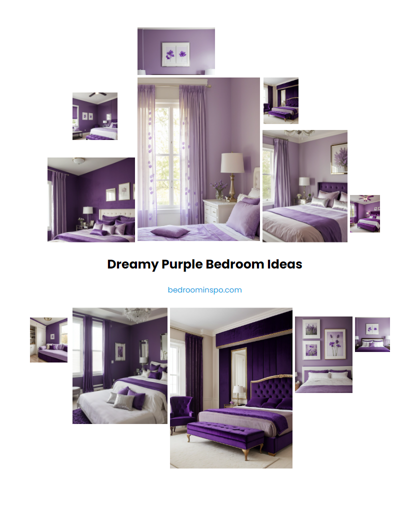 Dreamy Purple Bedroom Ideas