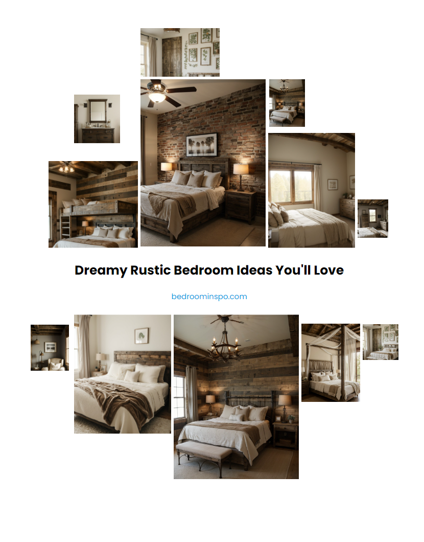 Dreamy Rustic Bedroom Ideas You'll Love