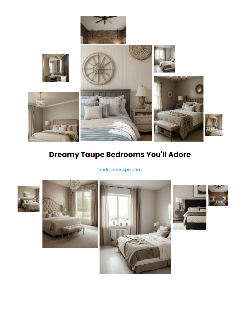 Dreamy Taupe Bedrooms You'll Adore