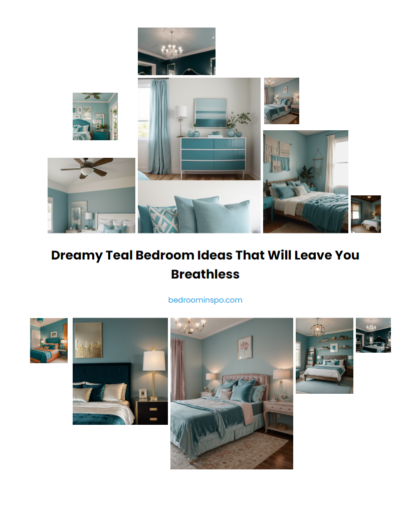 Dreamy Teal Bedroom Ideas that Will Leave You Breathless