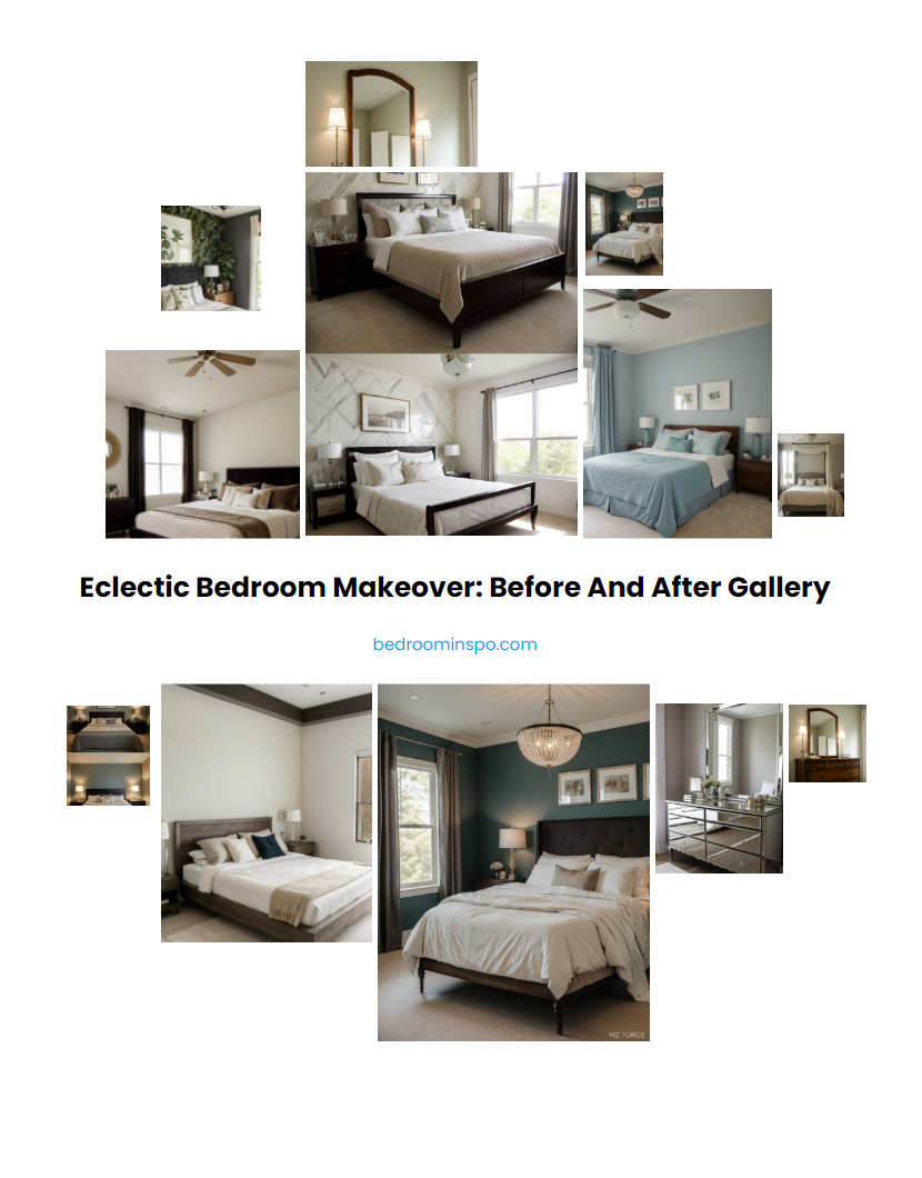 Eclectic Bedroom Makeover: Before and After Gallery