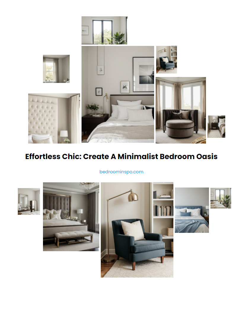 Effortless Chic: Create a Minimalist Bedroom Oasis