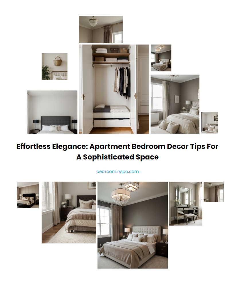 Effortless Elegance: Apartment Bedroom Decor Tips for a Sophisticated Space