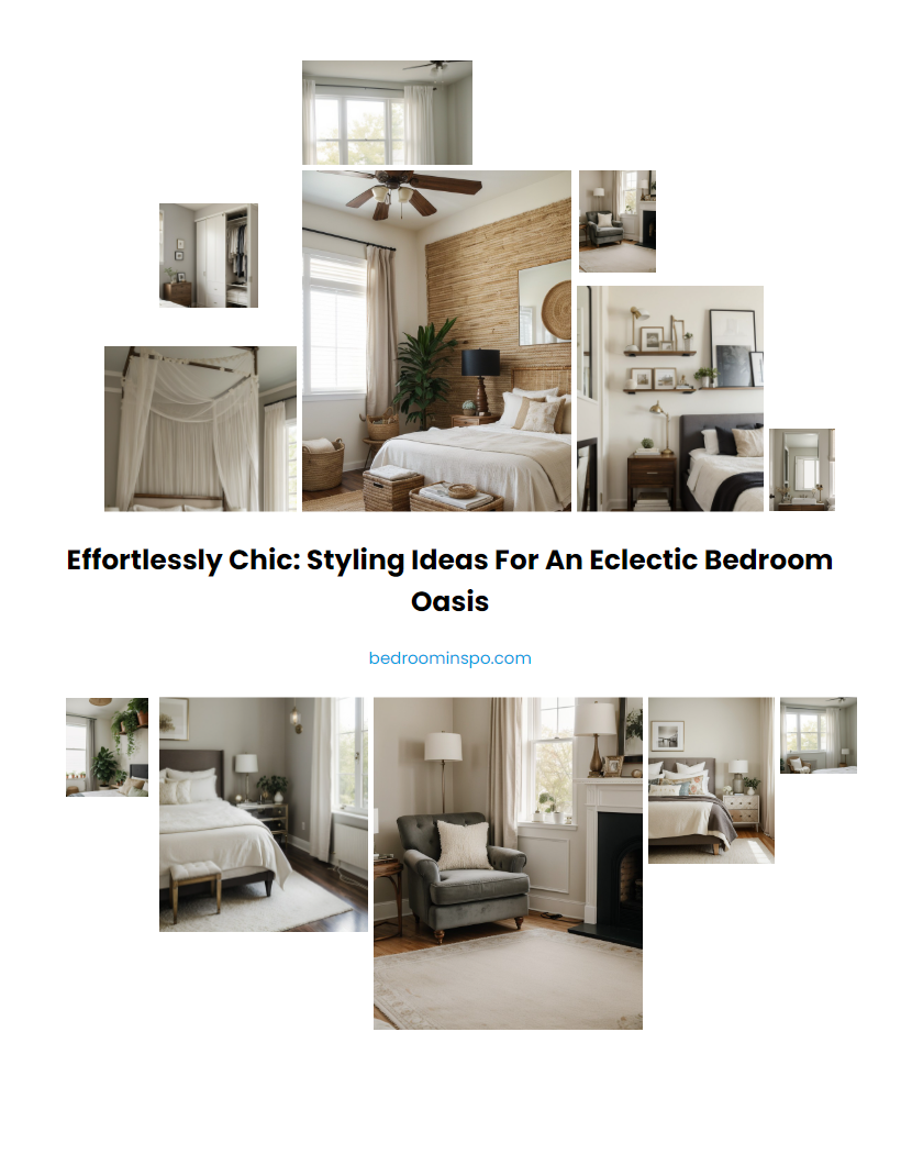 Effortlessly Chic: Styling Ideas for an Eclectic Bedroom Oasis