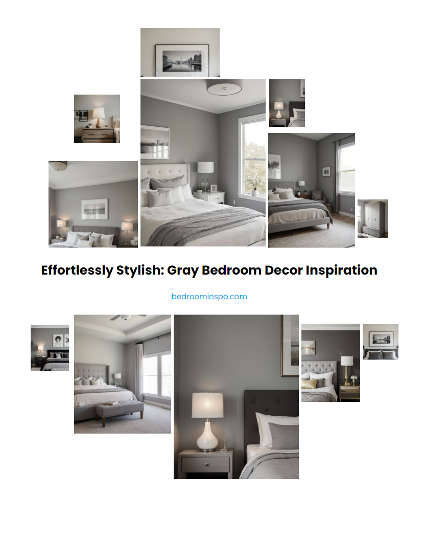 Effortlessly Stylish: Gray Bedroom Decor Inspiration