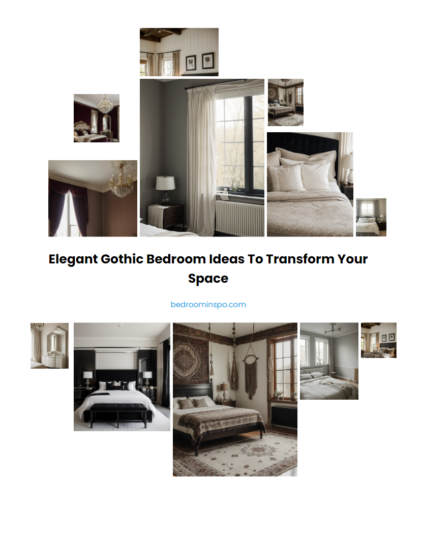 Elegant Gothic Bedroom Ideas to Transform Your Space