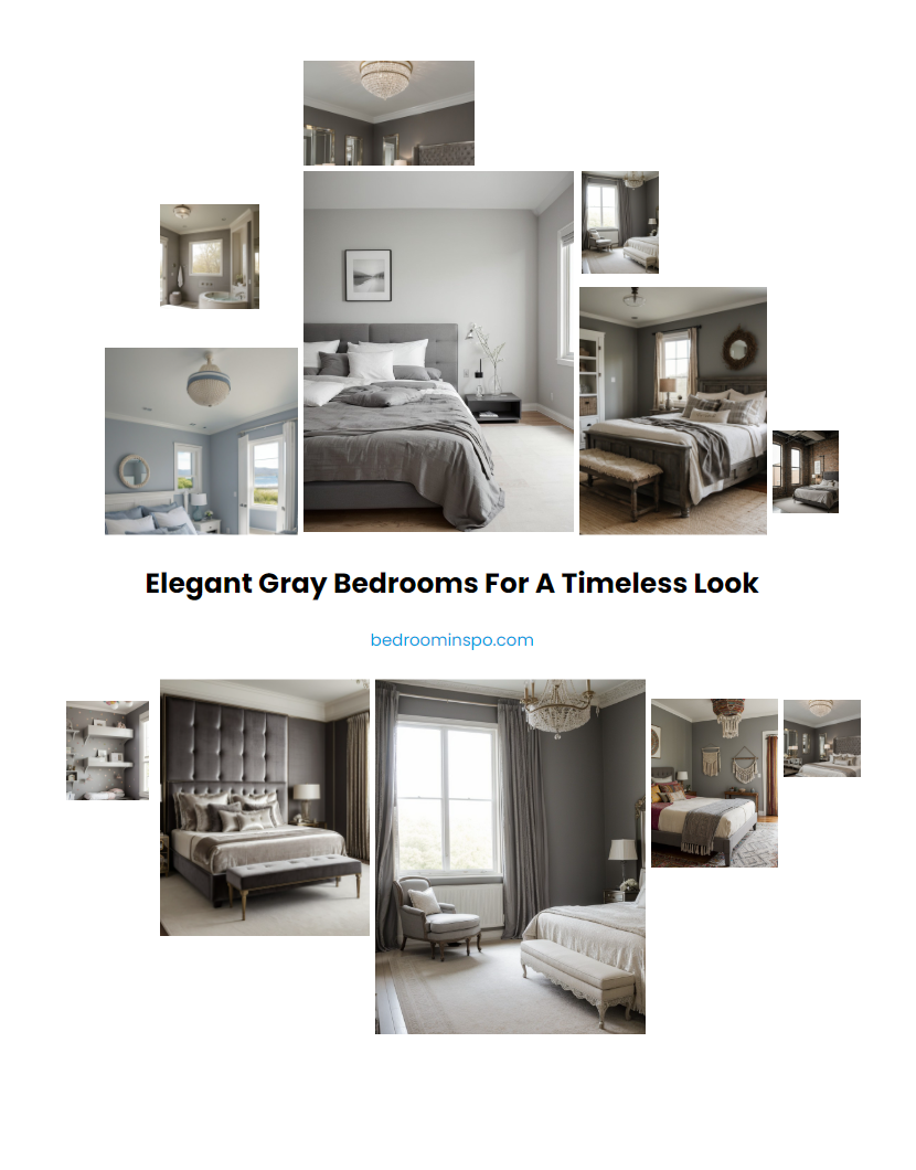 Elegant Gray Bedrooms for a Timeless Look