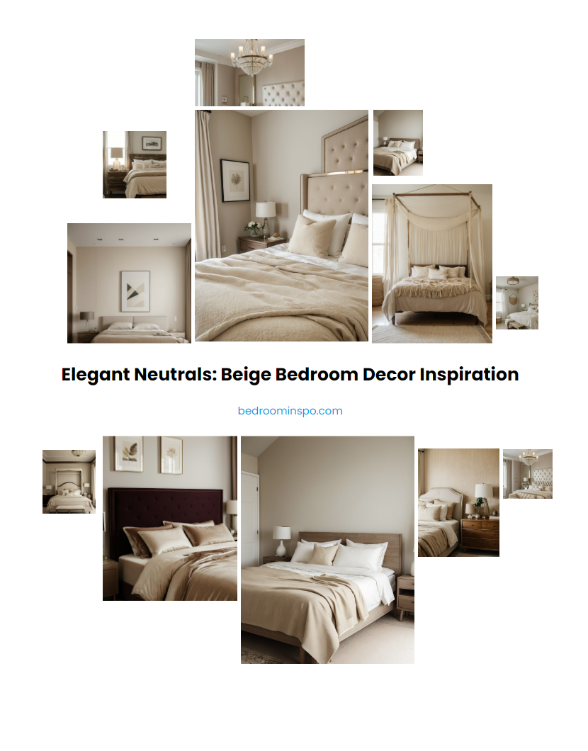 Elegant Neutrals: Beige Bedroom Decor Inspiration