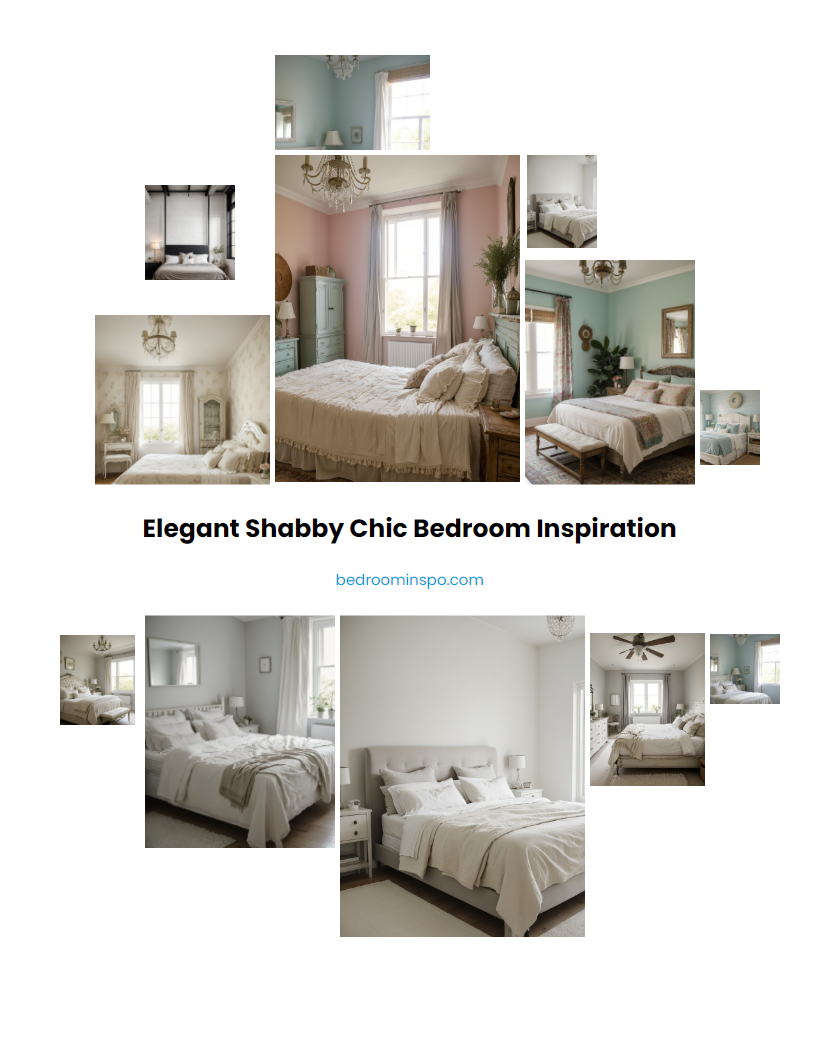 Elegant Shabby Chic Bedroom Inspiration