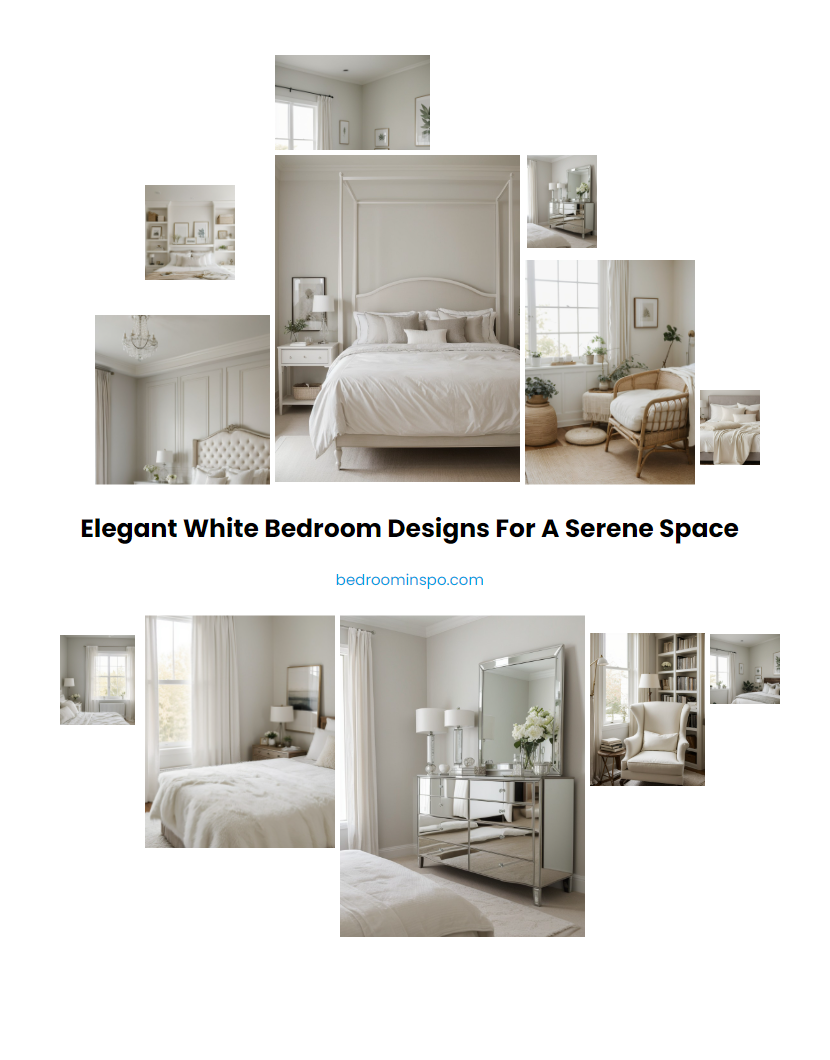 Elegant White Bedroom Designs for a Serene Space