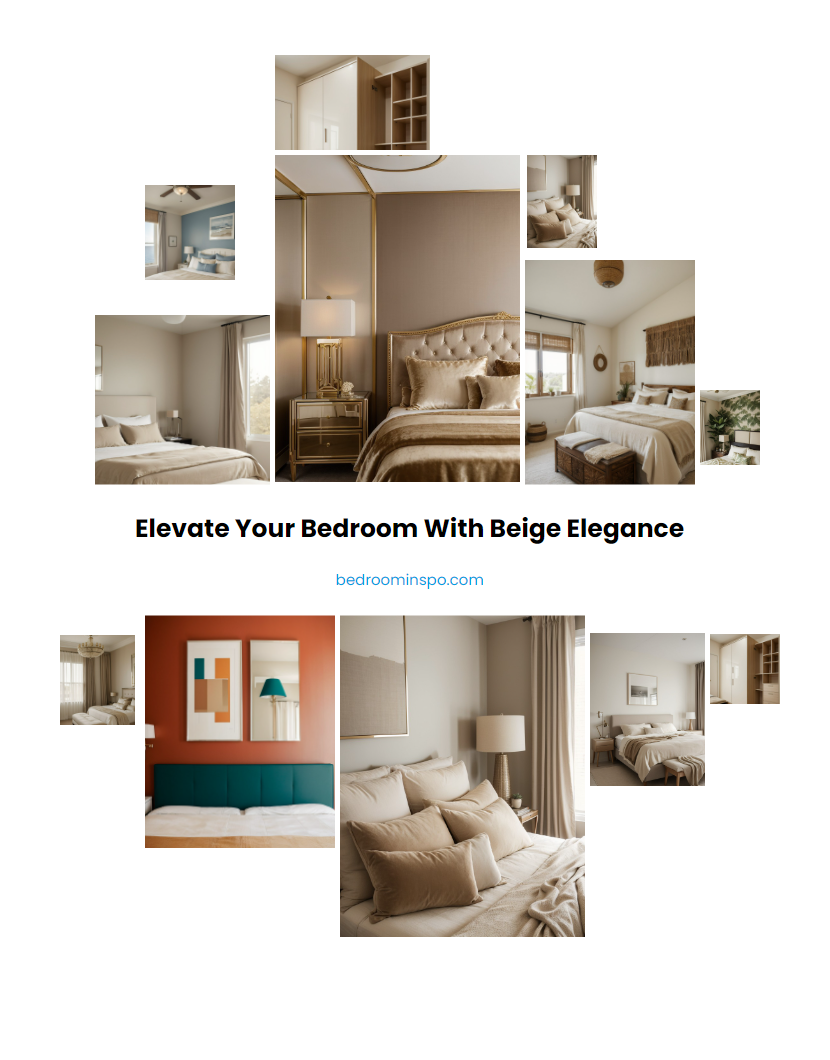 Elevate Your Bedroom with Beige Elegance