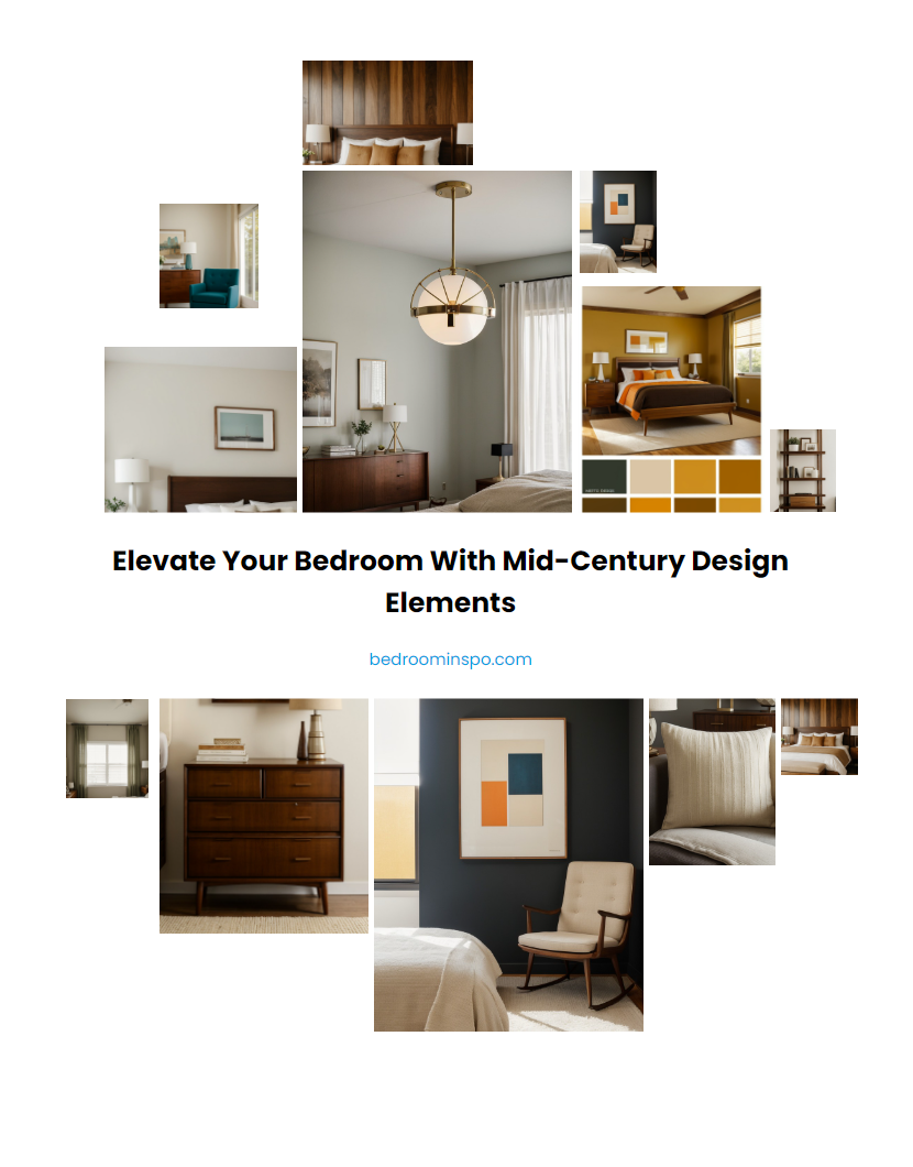 Elevate Your Bedroom with Mid-Century Design Elements