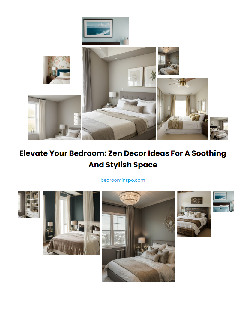 Elevate Your Bedroom: Zen Decor Ideas for a Soothing and Stylish Space