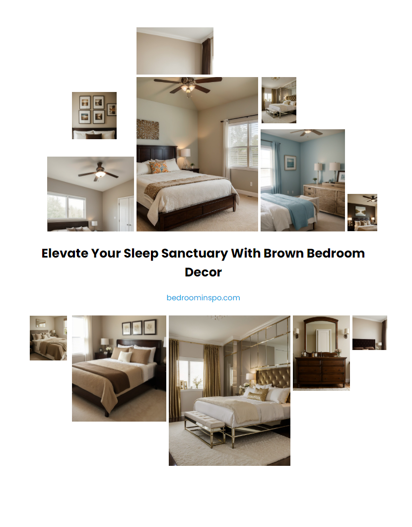 Elevate Your Sleep Sanctuary with Brown Bedroom Decor