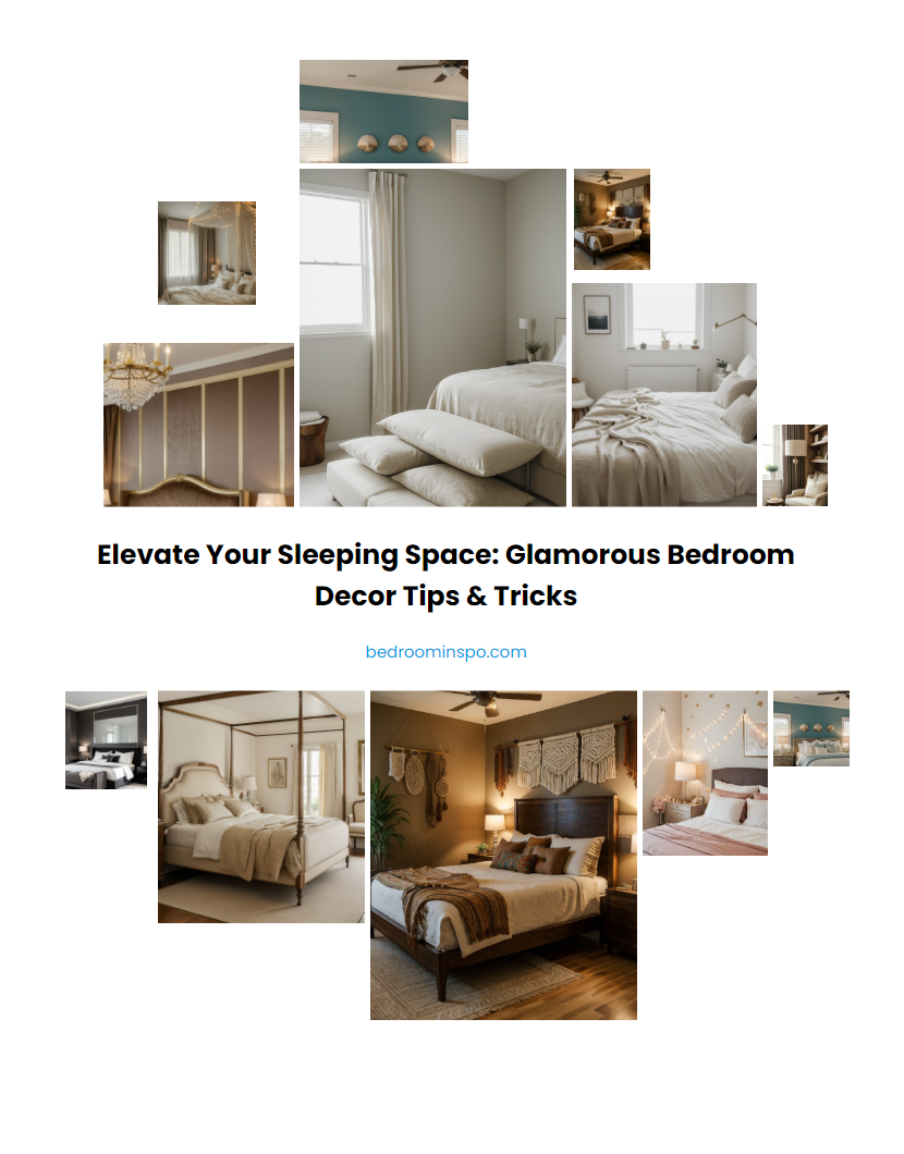 Elevate Your Sleeping Space: Glamorous Bedroom Decor Tips & Tricks