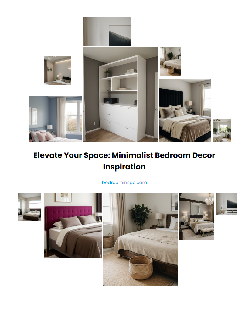 Elevate Your Space: Minimalist Bedroom Decor Inspiration