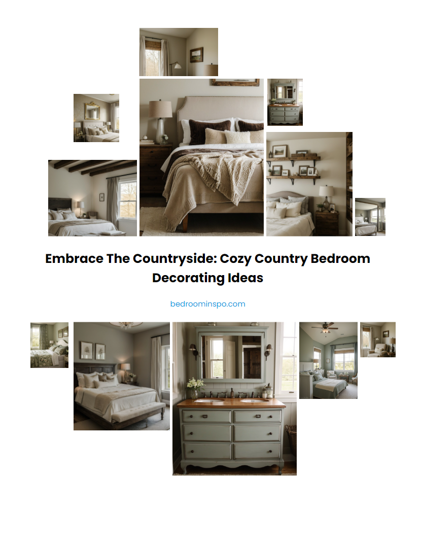 Embrace the Countryside: Cozy Country Bedroom Decorating Ideas