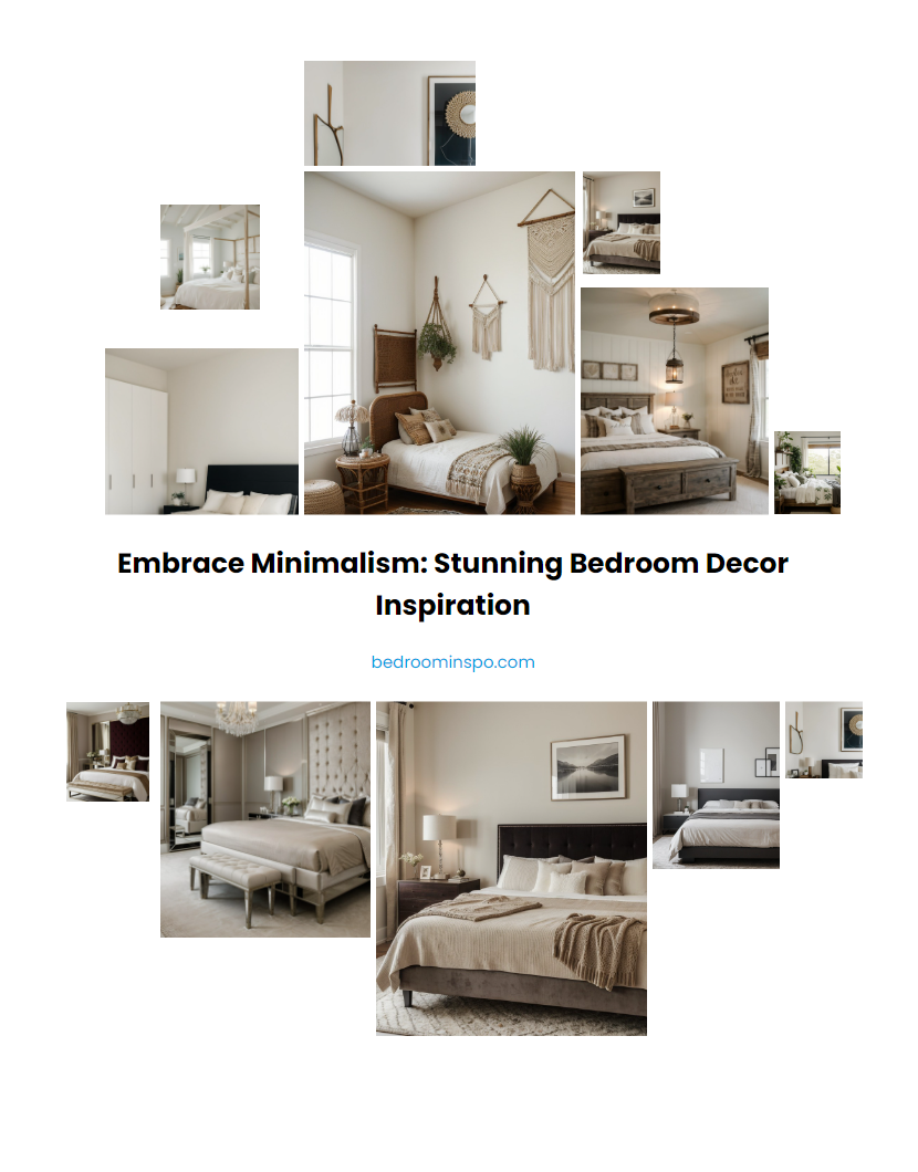 Embrace Minimalism: Stunning Bedroom Decor Inspiration