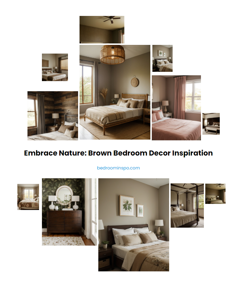 Embrace Nature: Brown Bedroom Decor Inspiration