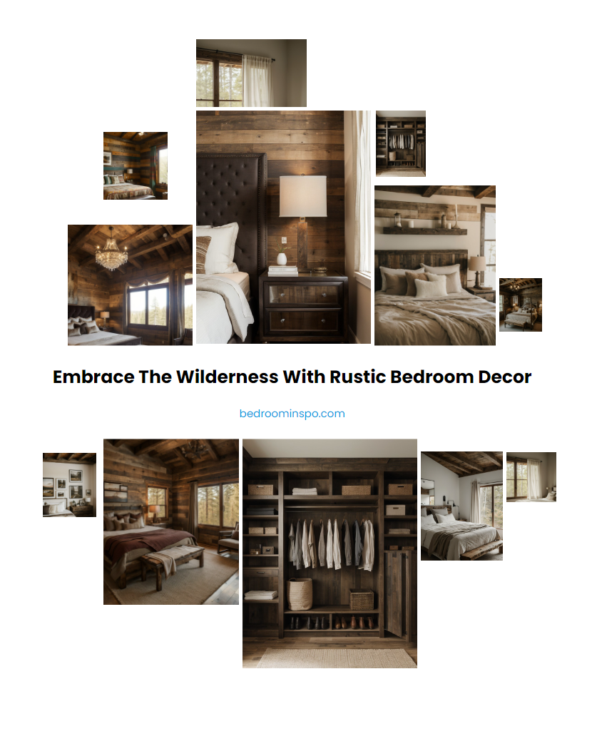 Embrace the Wilderness with Rustic Bedroom Decor