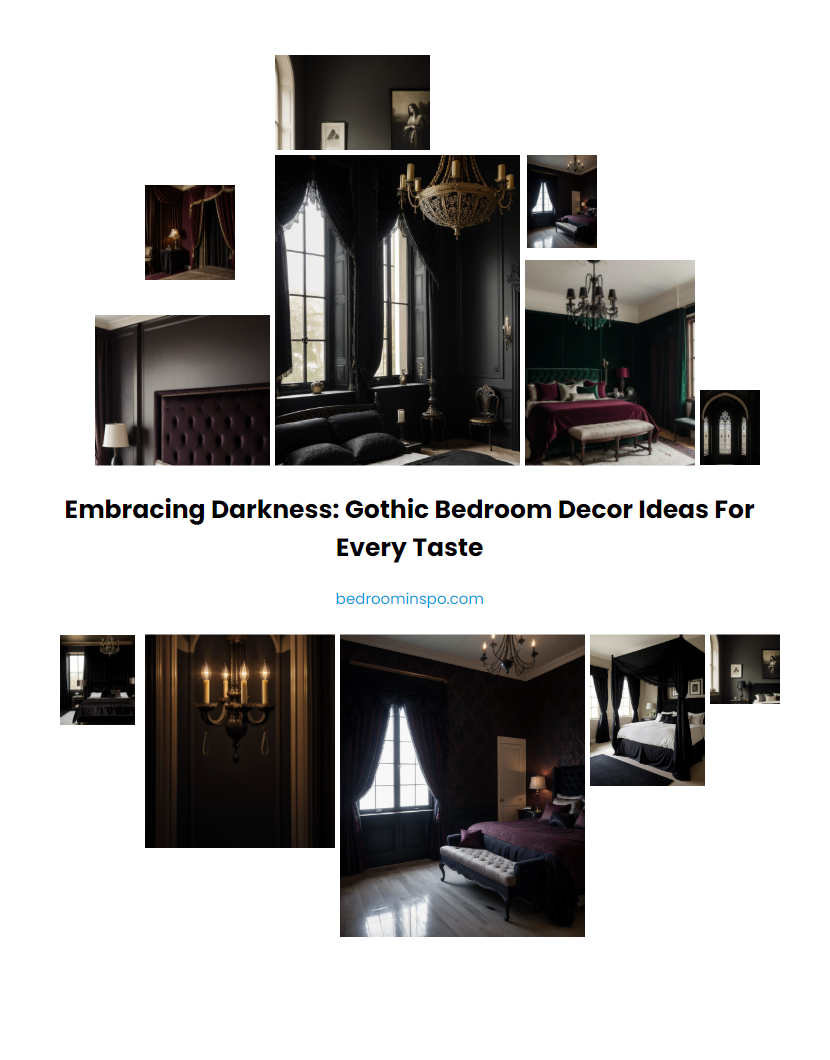 Embracing Darkness: Gothic Bedroom Decor Ideas for Every Taste