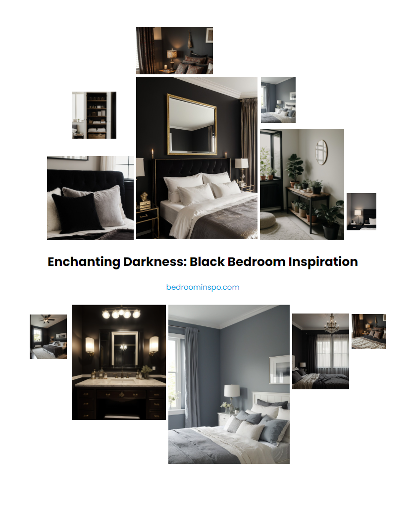 Enchanting Darkness: Black Bedroom Inspiration