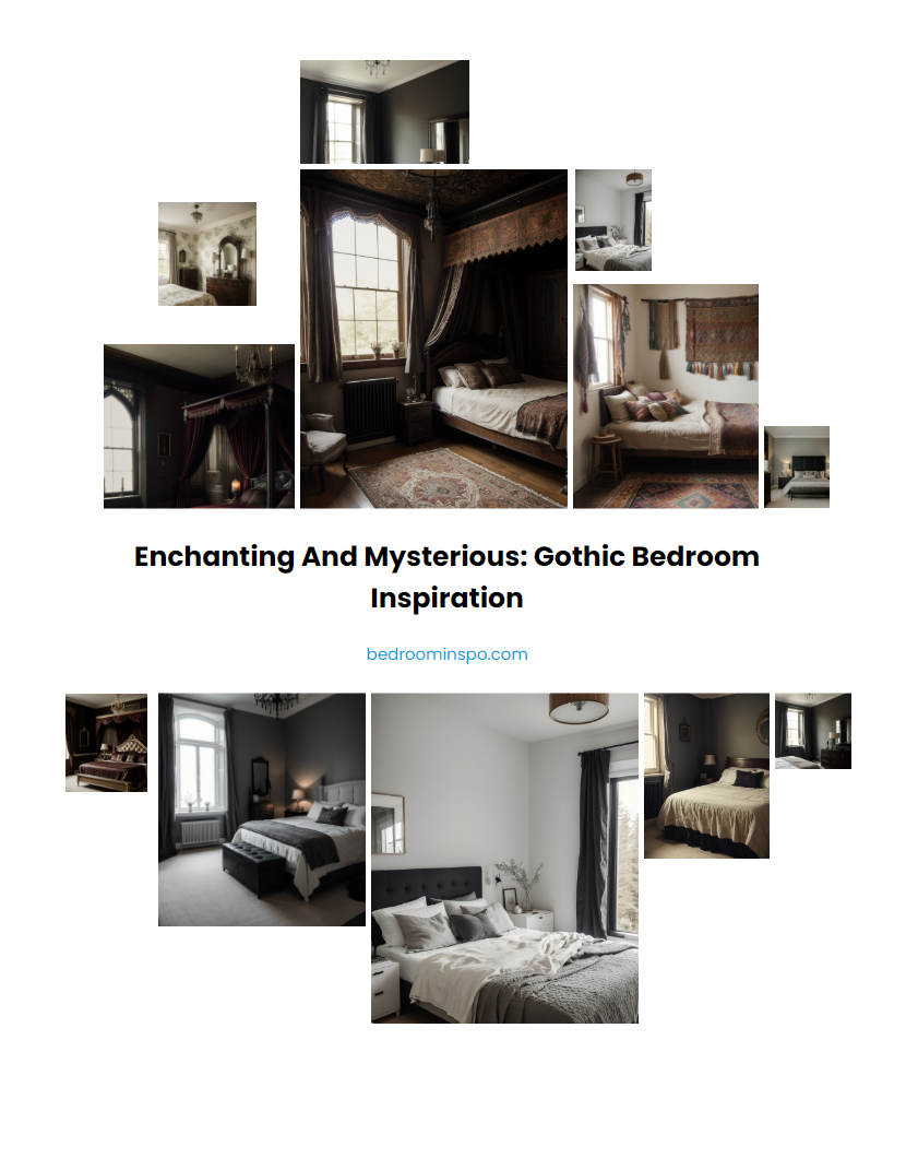 Enchanting and Mysterious: Gothic Bedroom Inspiration