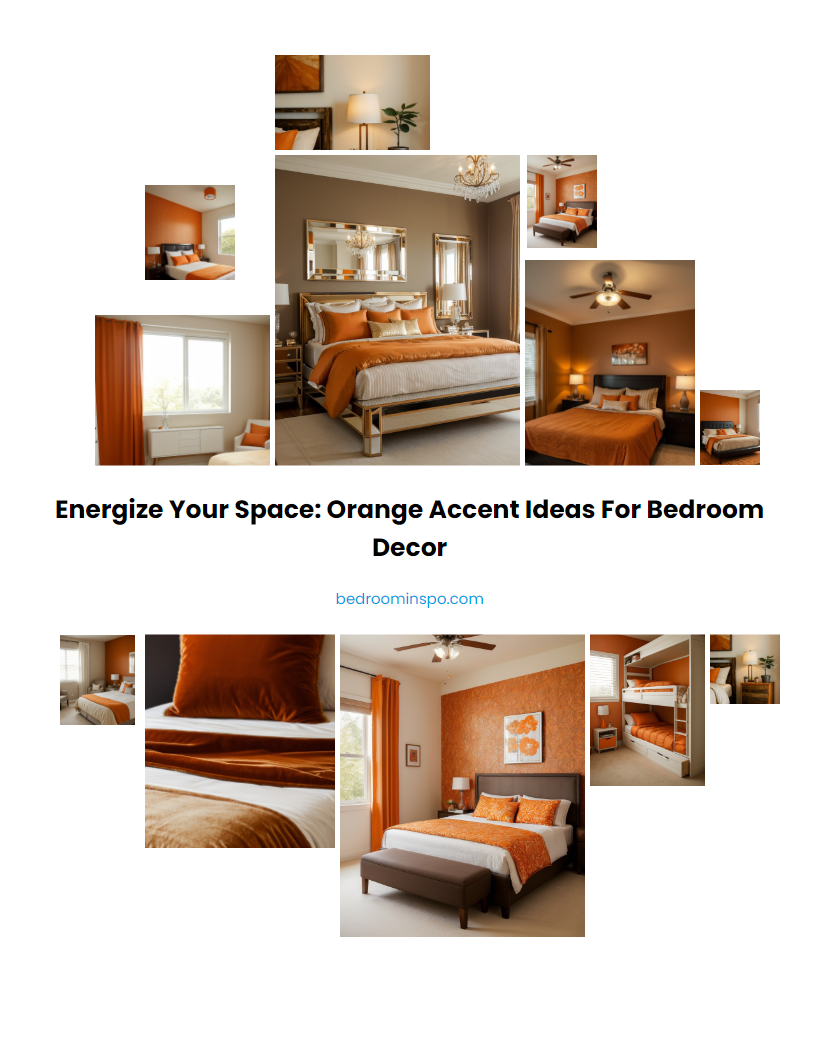 Energize Your Space: Orange Accent Ideas for Bedroom Decor