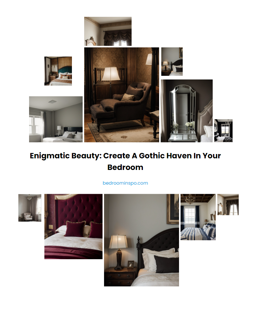 Enigmatic Beauty: Create a Gothic Haven in Your Bedroom