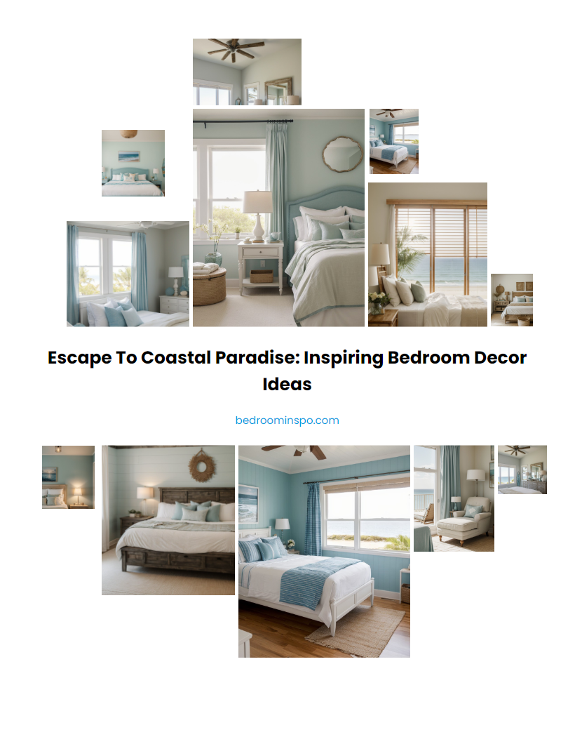 Escape to Coastal Paradise: Inspiring Bedroom Decor Ideas