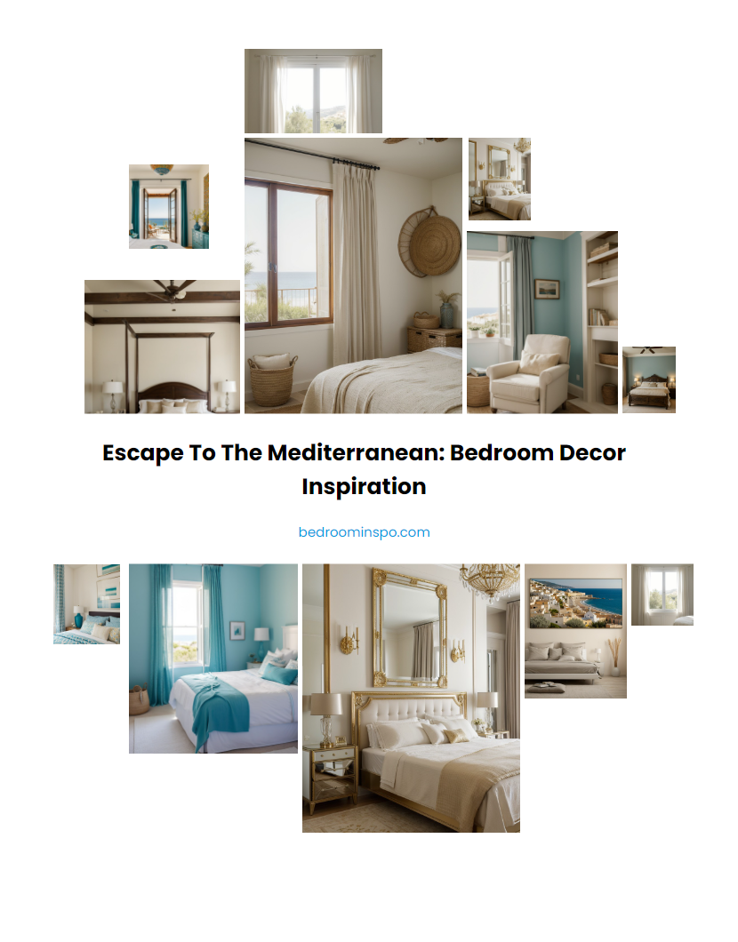 Escape to the Mediterranean: Bedroom Decor Inspiration