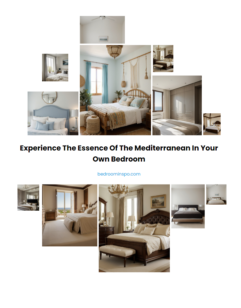 Experience the Essence of the Mediterranean in Your Own Bedroom