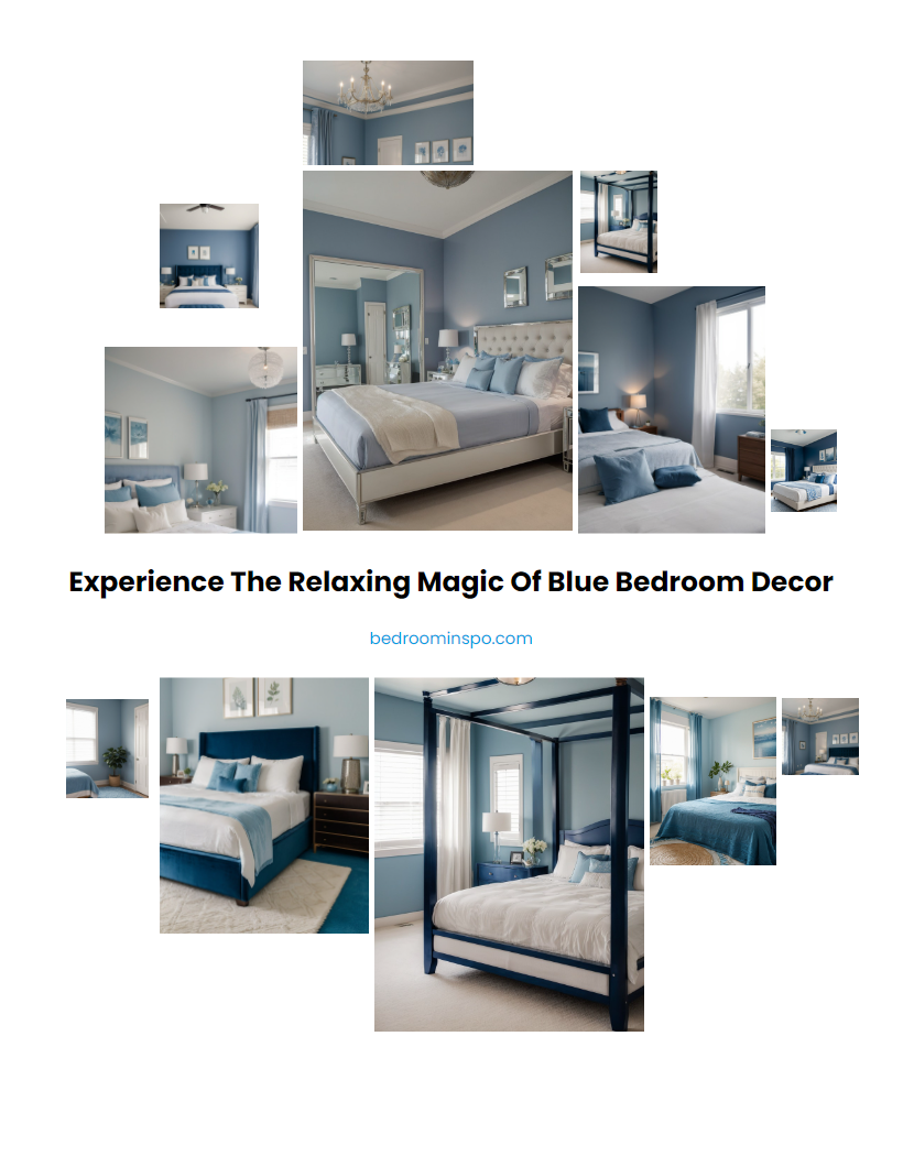 Experience the Relaxing Magic of Blue Bedroom Decor