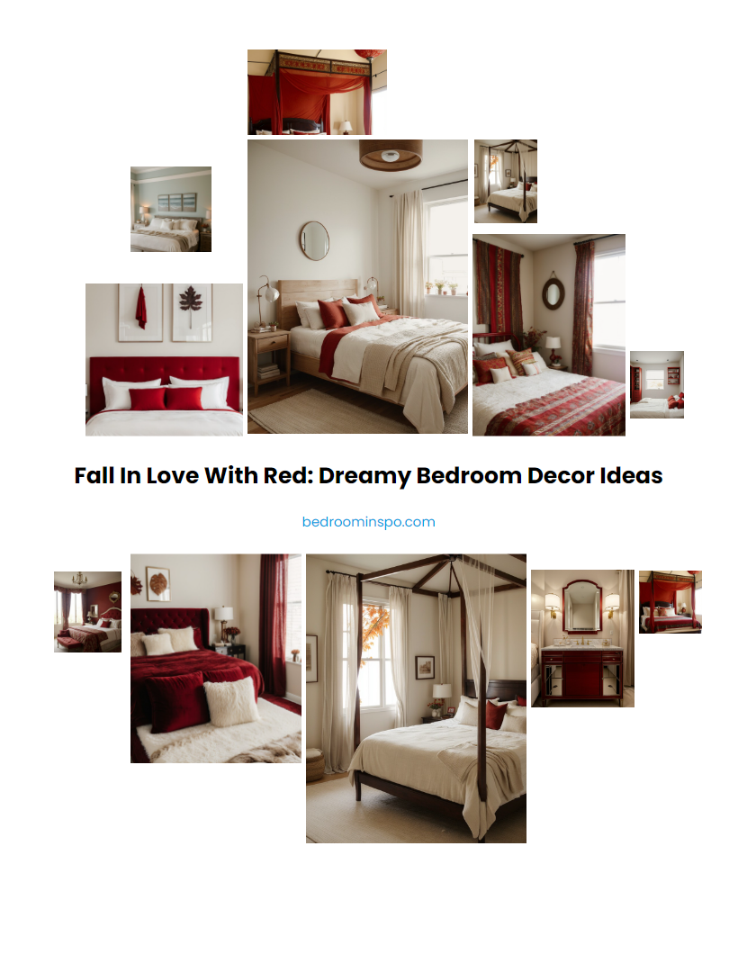 Fall in Love with Red: Dreamy Bedroom Decor Ideas