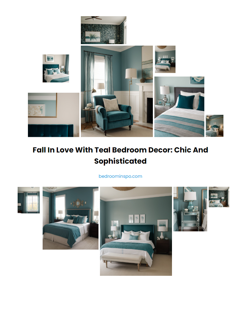 Fall in Love with Teal Bedroom Decor: Chic and Sophisticated