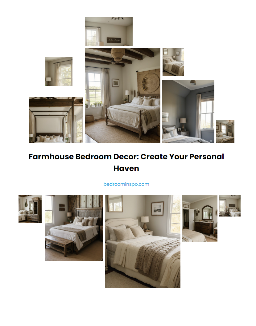 Farmhouse Bedroom Decor: Create Your Personal Haven