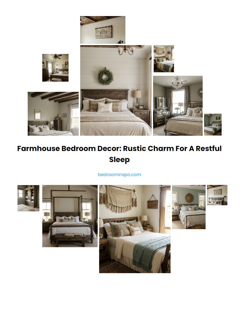 Farmhouse Bedroom Decor: Rustic Charm for a Restful Sleep