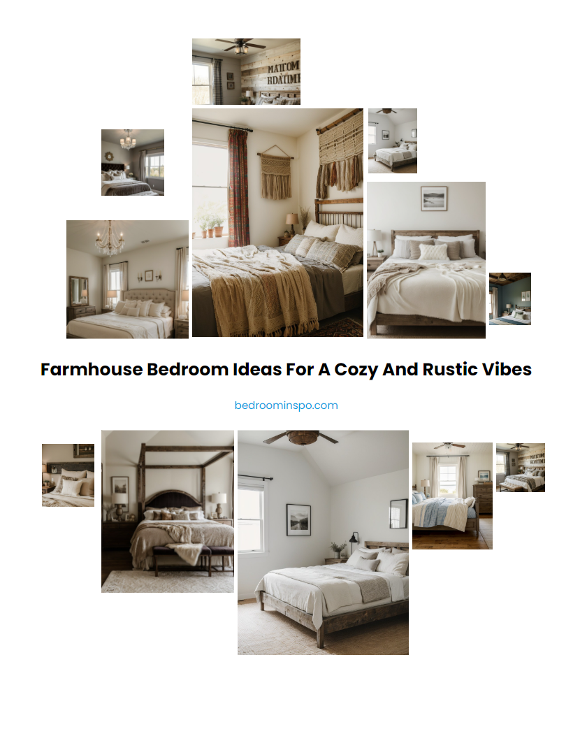 Farmhouse Bedroom Ideas for a Cozy and Rustic Vibes