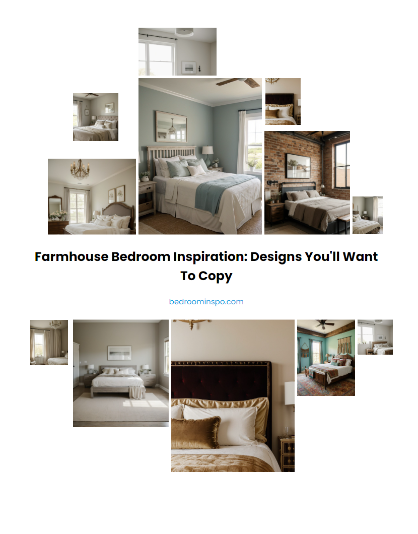 Farmhouse Bedroom Inspiration: Designs You'll Want to Copy