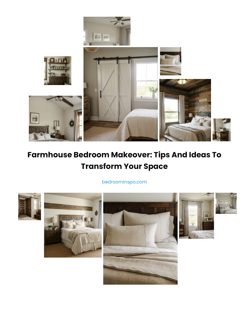 Farmhouse Bedroom Makeover: Tips and Ideas to Transform Your Space