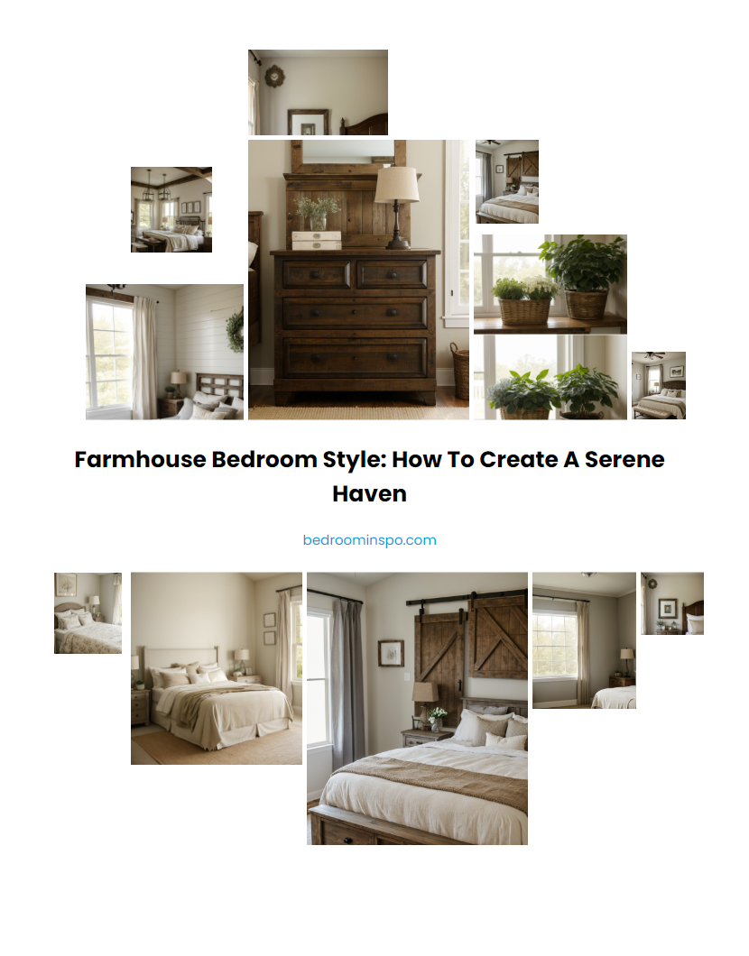 Farmhouse Bedroom Style: How to Create a Serene Haven