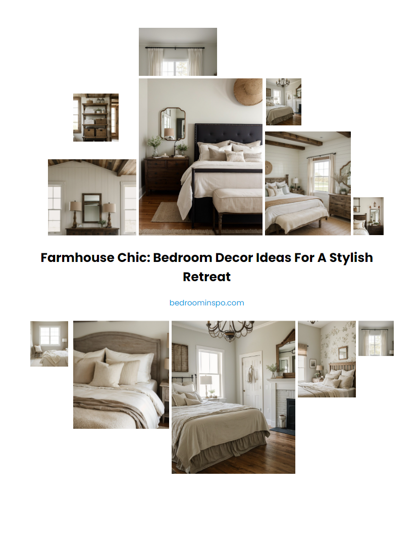 Farmhouse Chic: Bedroom Decor Ideas for a Stylish Retreat