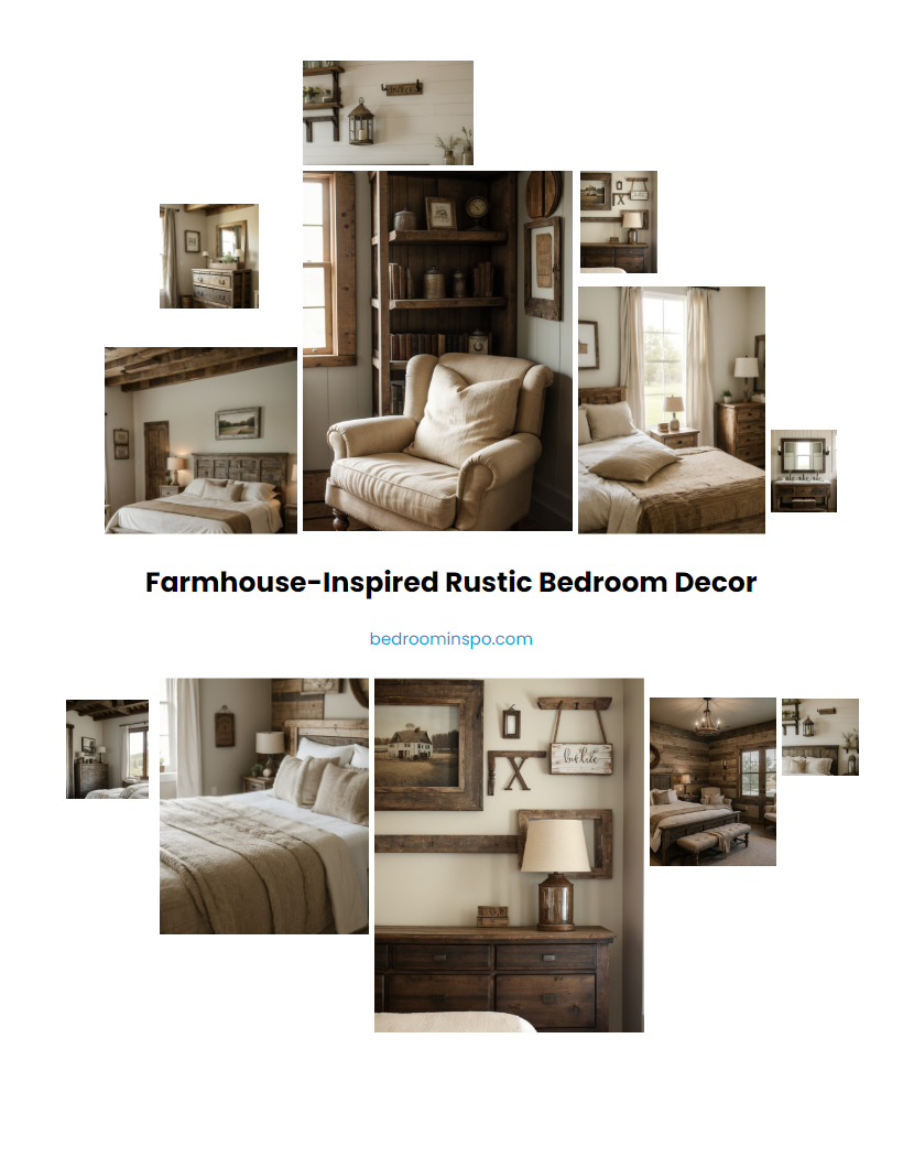 Farmhouse-Inspired Rustic Bedroom Decor