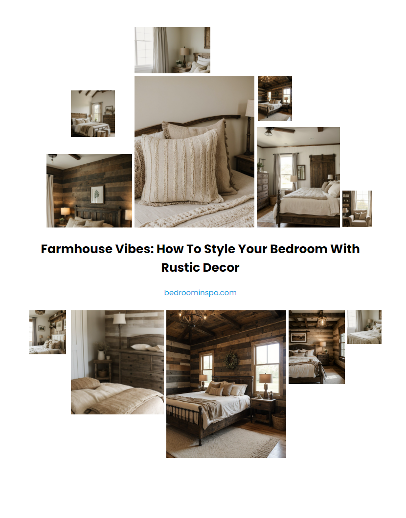 Farmhouse Vibes: How to Style Your Bedroom with Rustic Decor